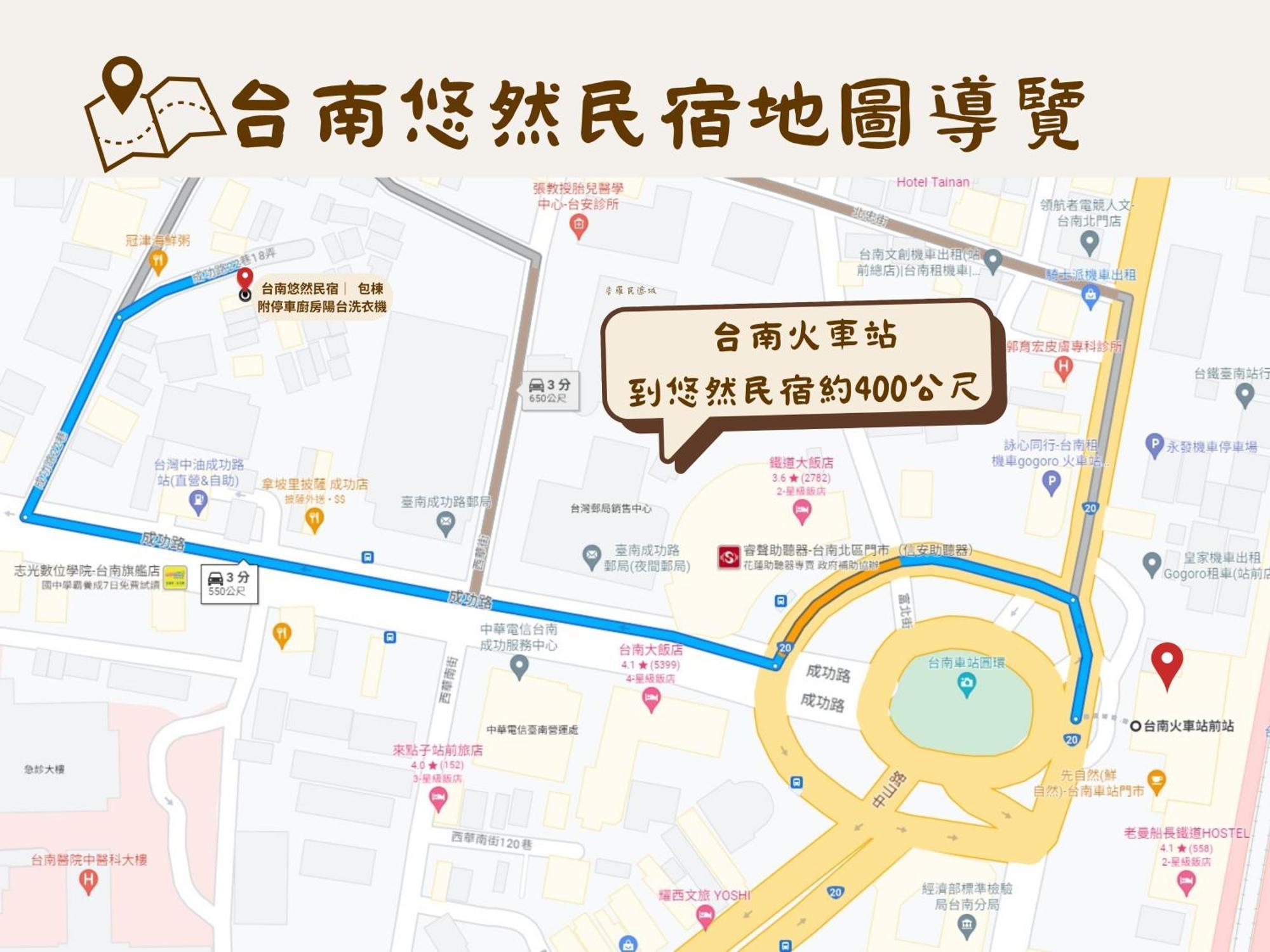 台南悠然民宿unabnb Eksteriør bilde